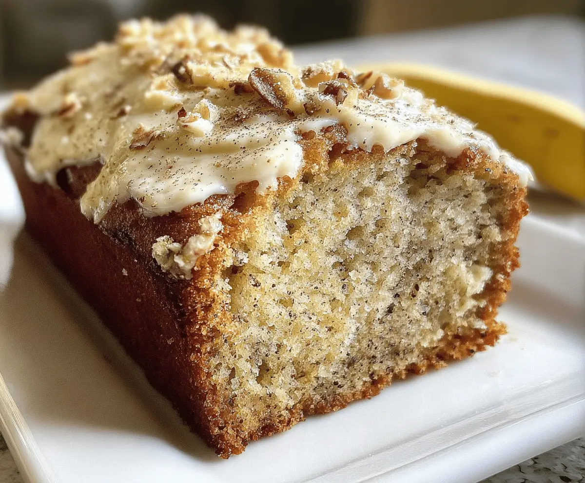 Moist Banana Bread Cake Recipe