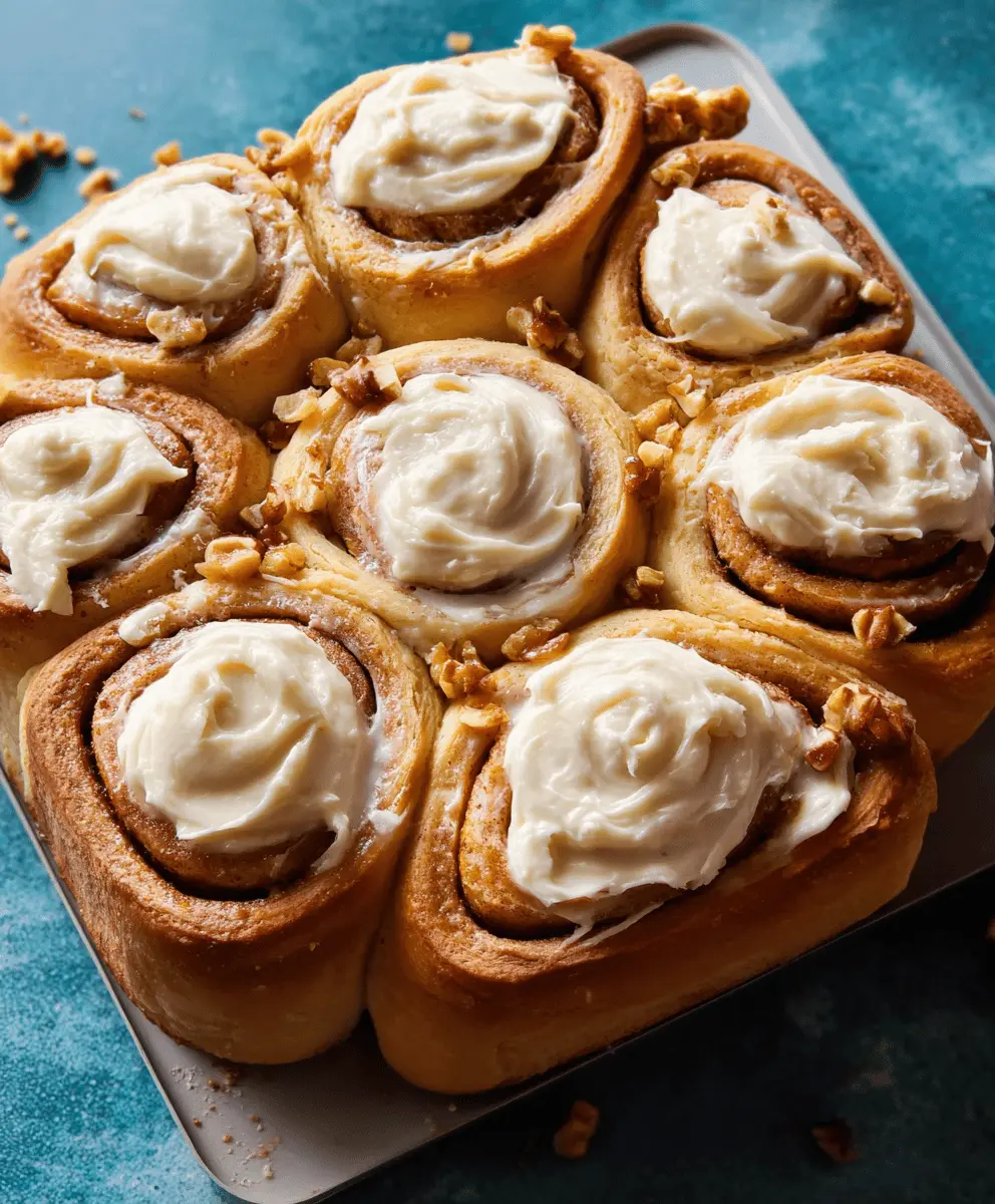 Banana Bread Cinnamon Rolls With Cream Cheese Frosting