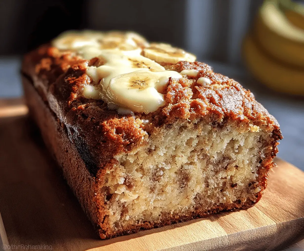 Ultimate Cream Cheese Banana Bread Recipe