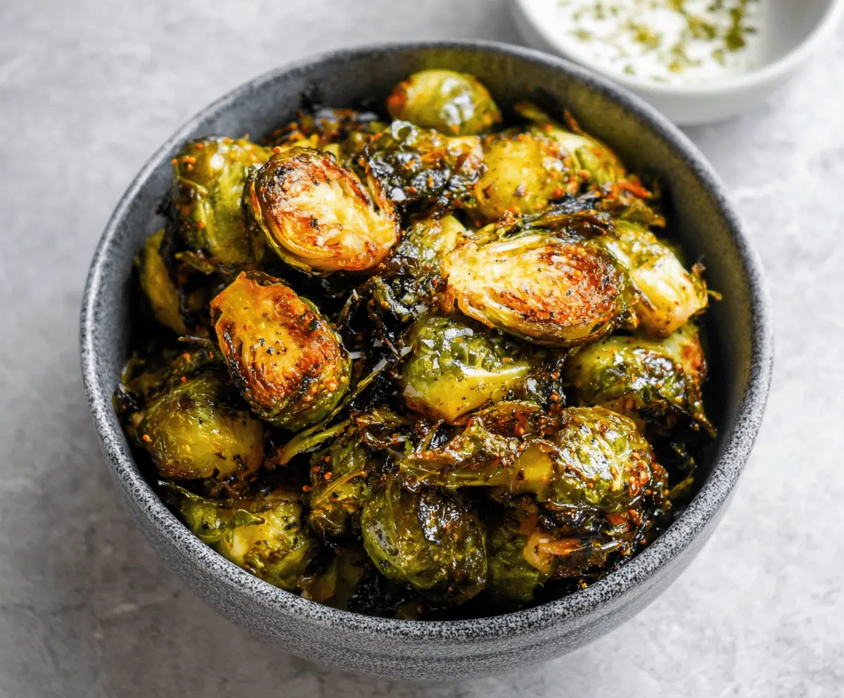 Air Fryer Brussels Sprouts