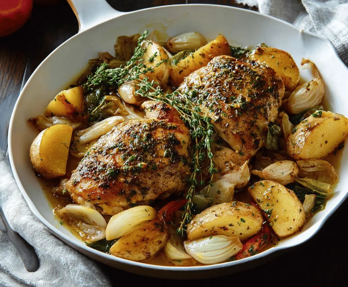 Apple Cider Chicken Recipe