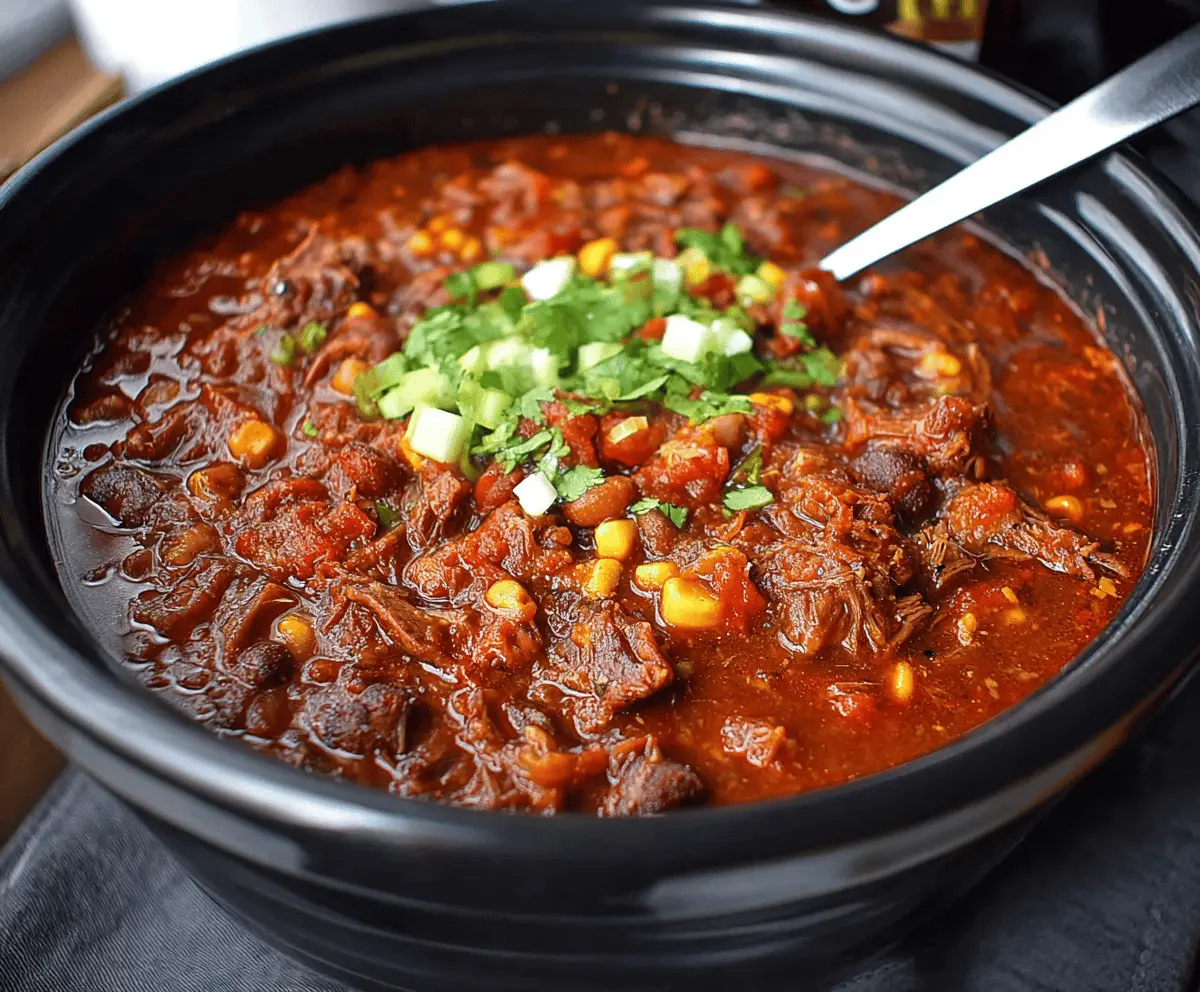 Brisket Chili