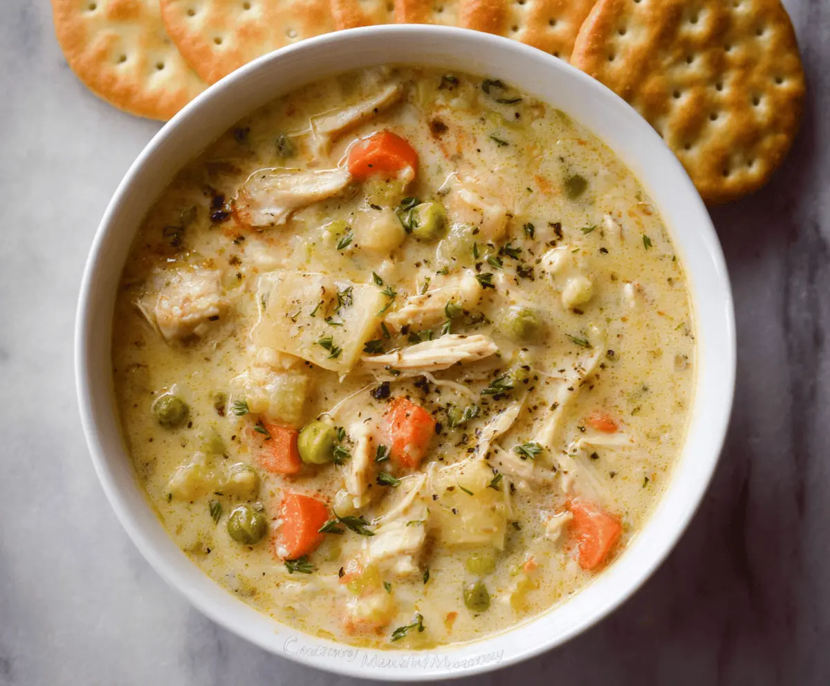 Chicken Pot Pie Soup