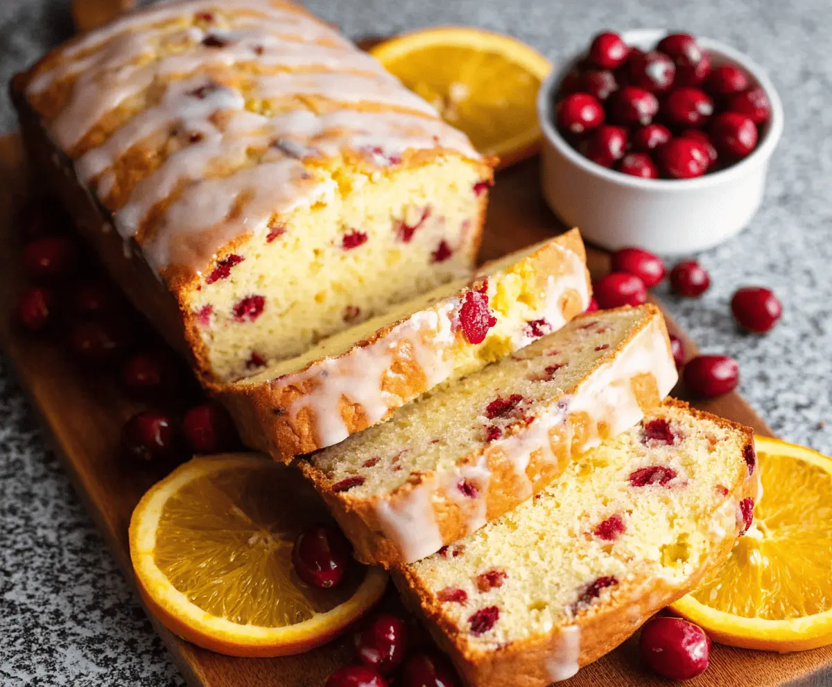 Cranberry Orange Bread