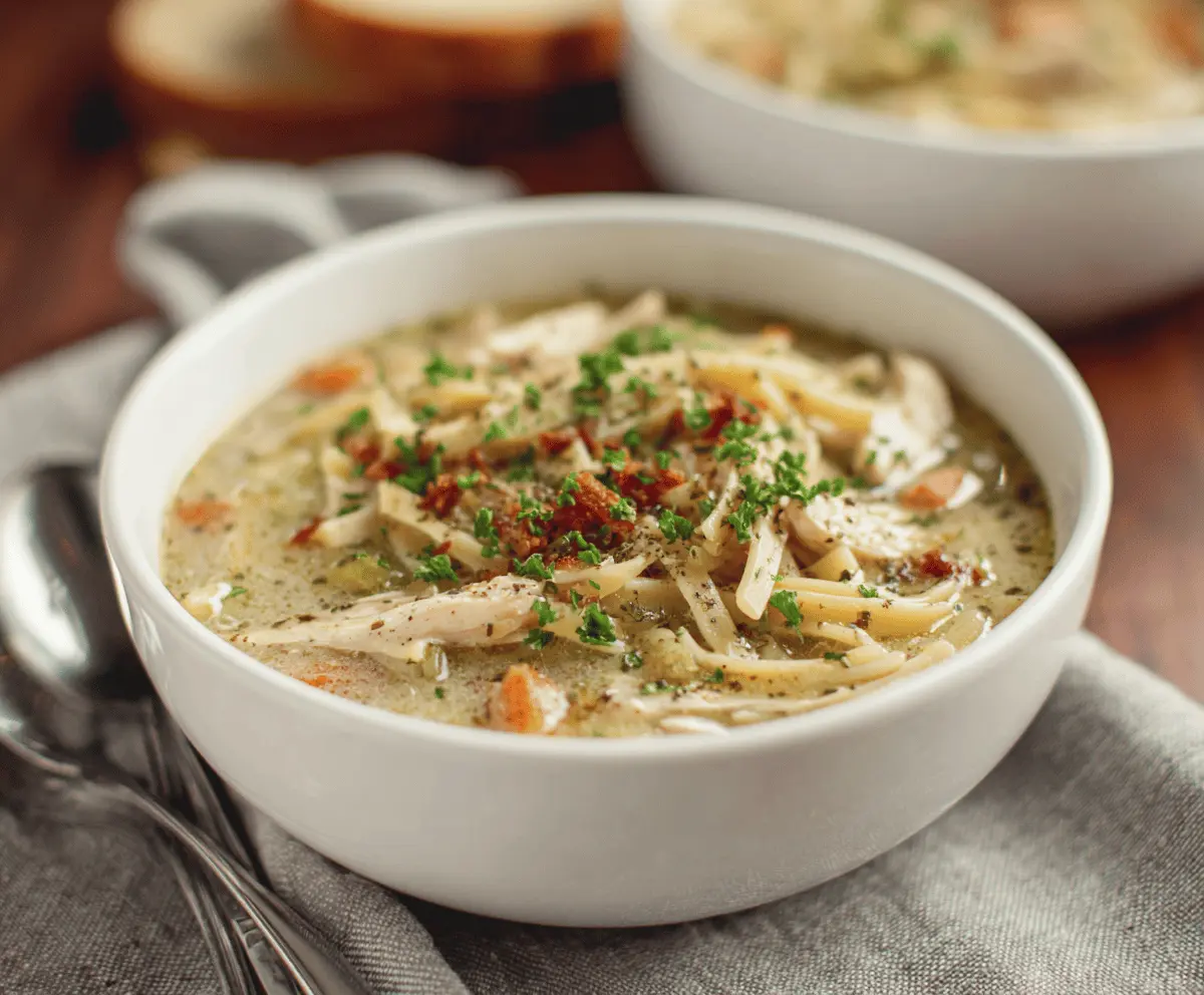 Dairy-Free Chicken Noodle Soup