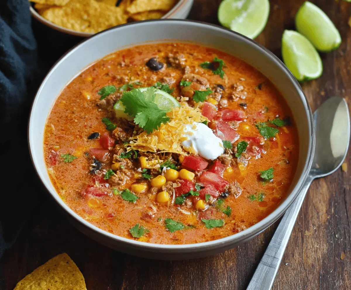 Dairy-Free Taco Soup