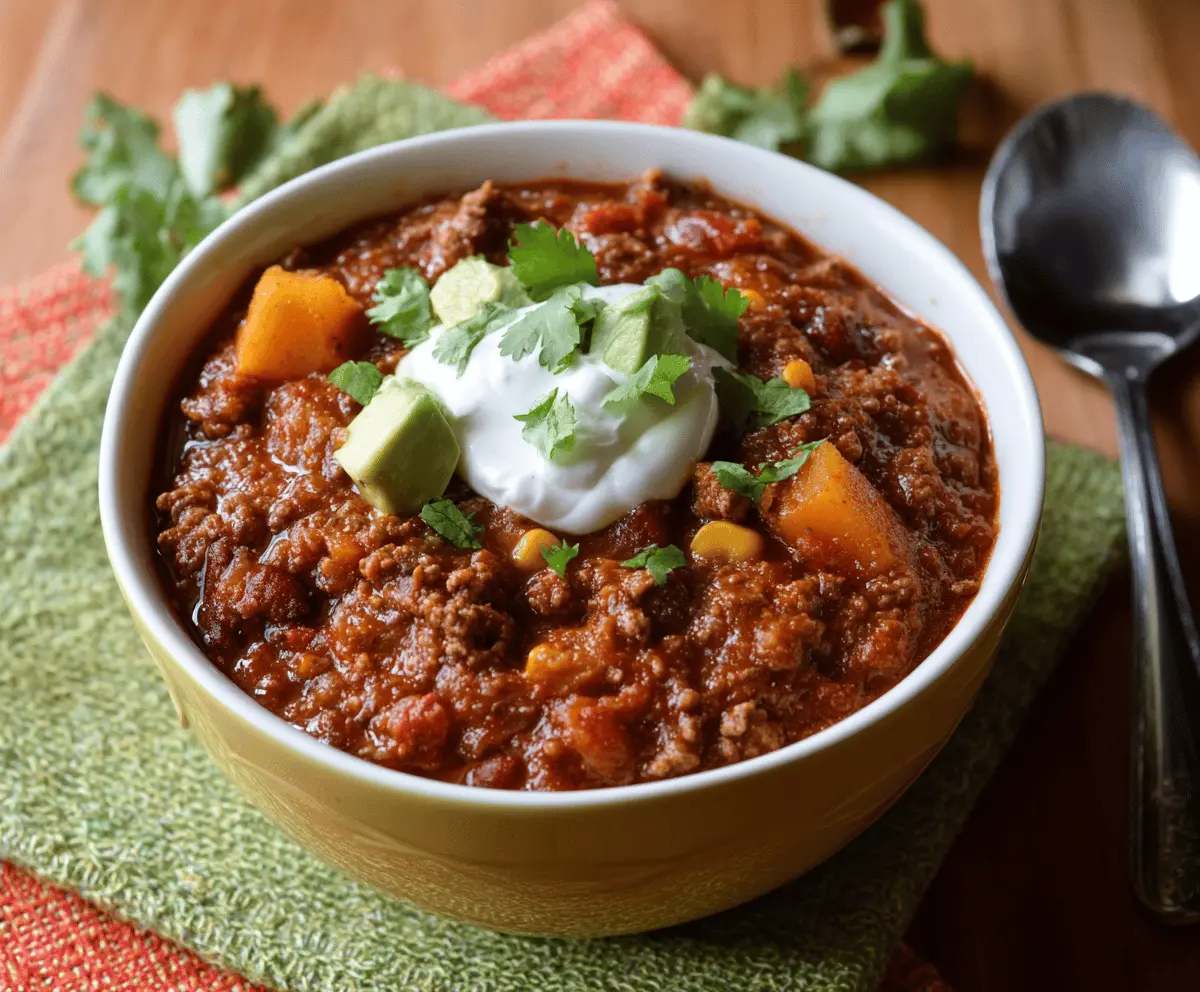 Freezer-Friendly Chili