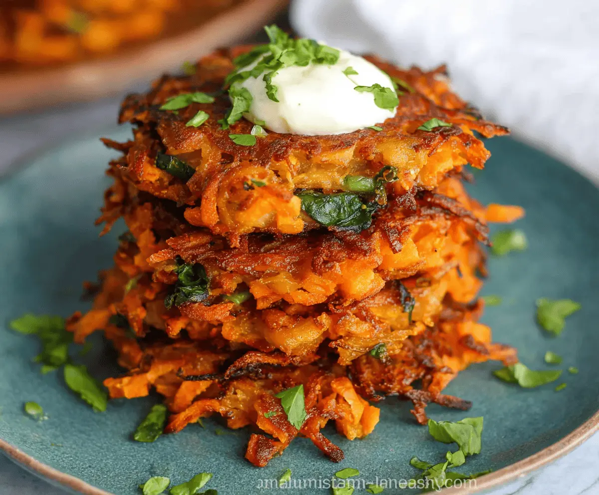 Healthy Sweet Potato Hash Browns
