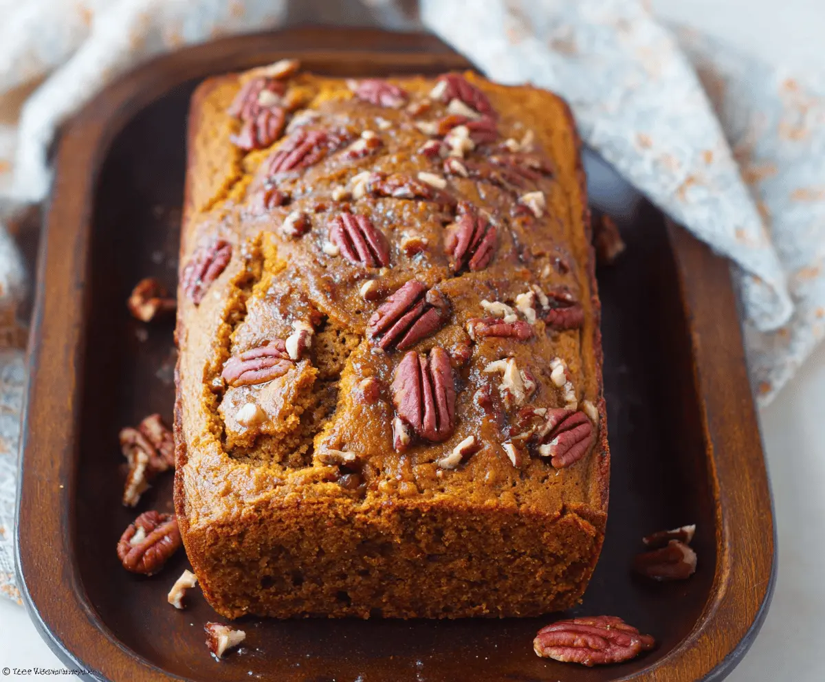 Pumpkin Pecan Bread