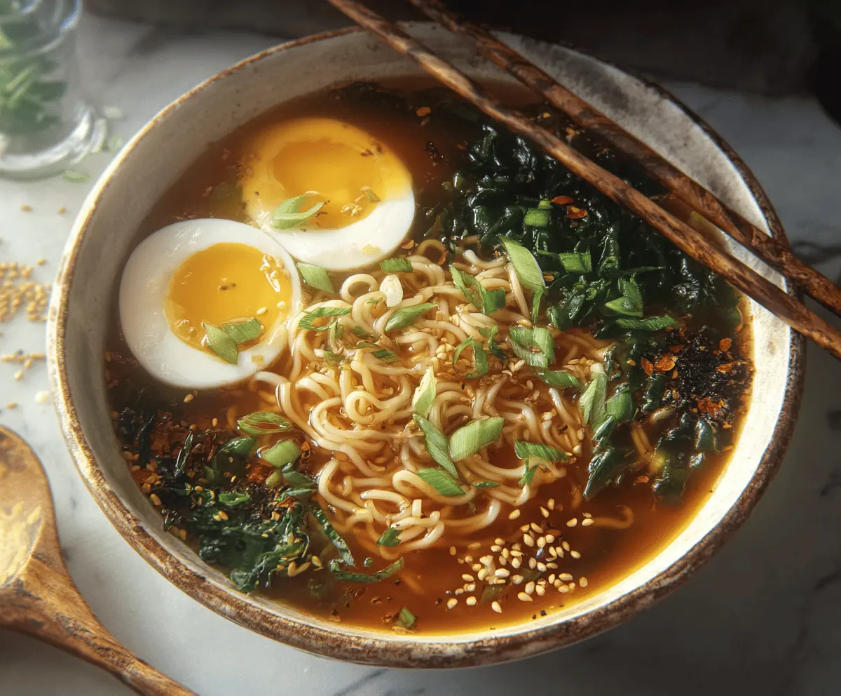 Ramen Noodle Soup