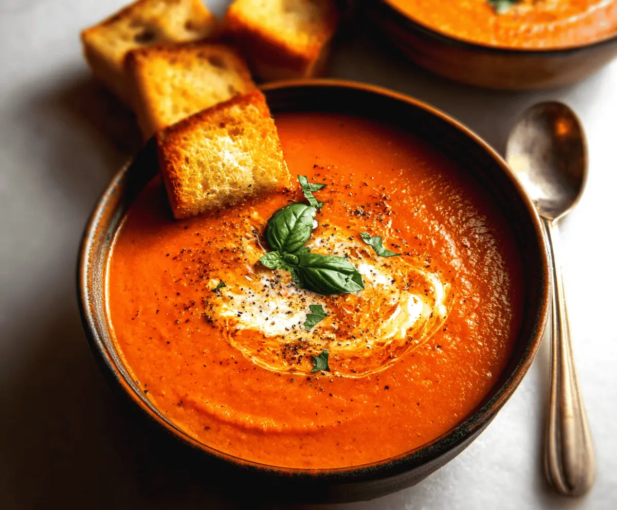 Roasted Tomato Soup