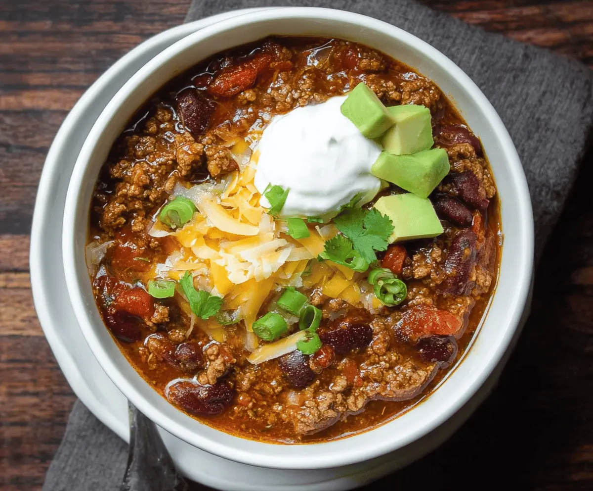 Venison Chili