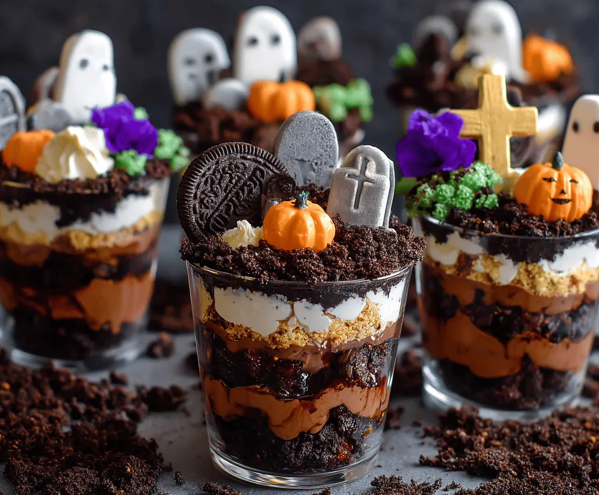Graveyard Dirt Cups
