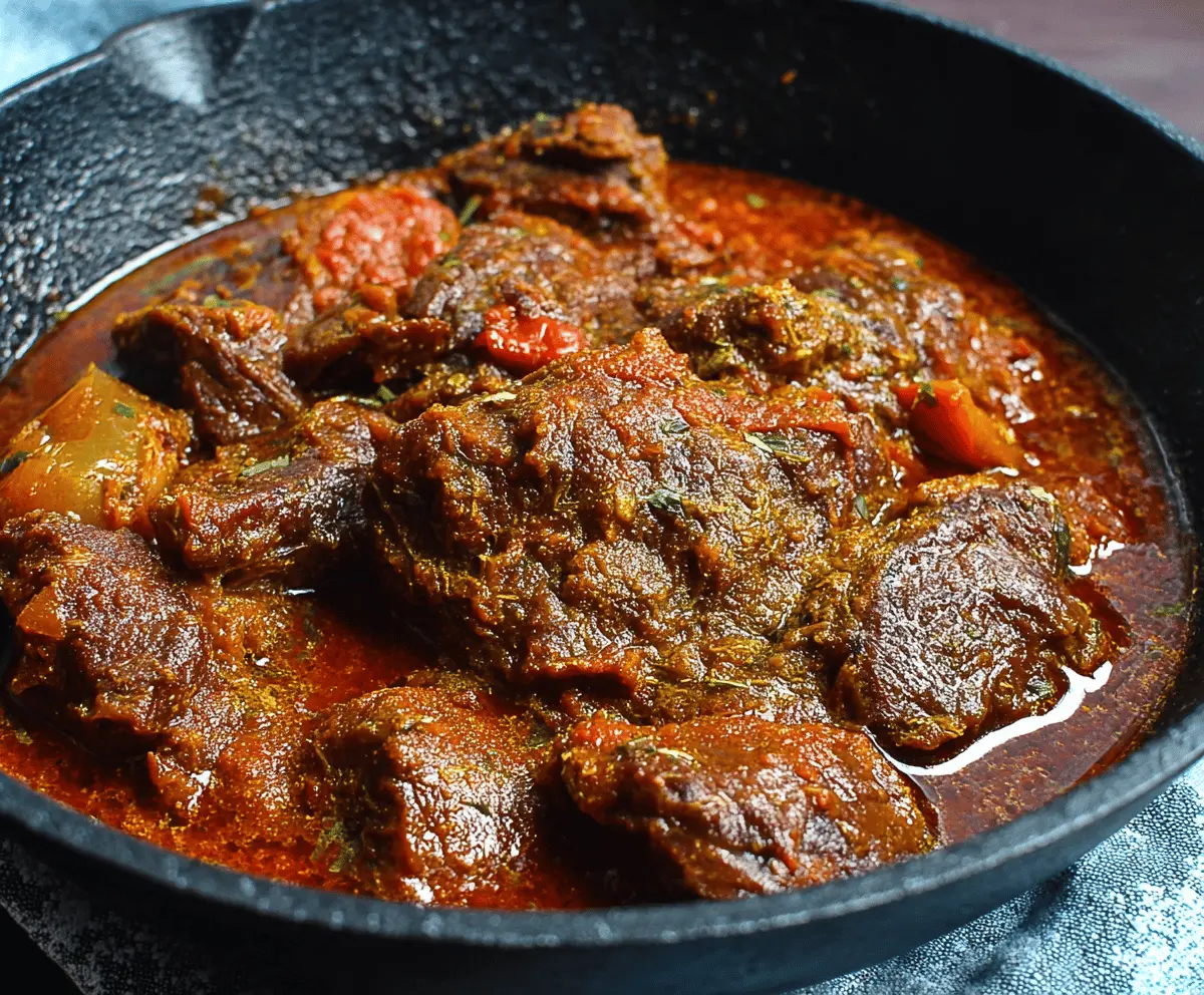 Nigerian Beef Stew