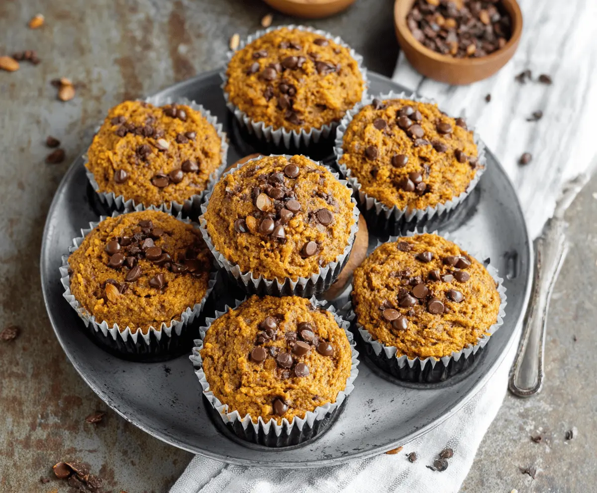 Pumpkin Almond Flour Muffins