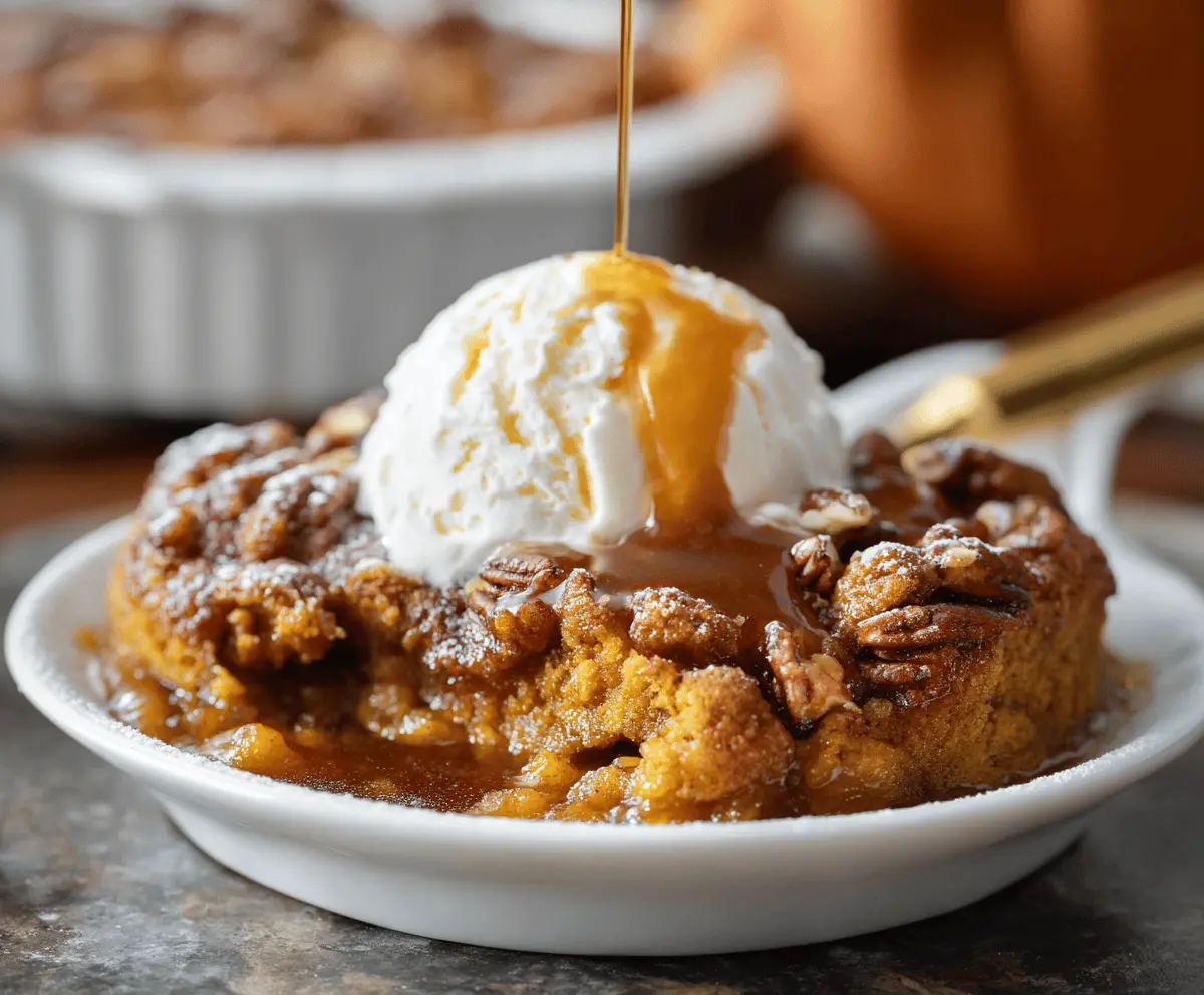 Pumpkin Cobbler