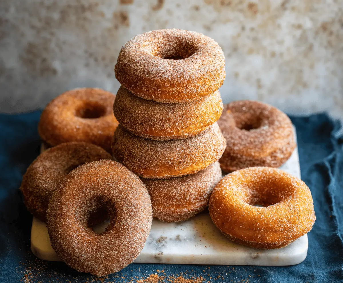Pumpkin Spice Donuts