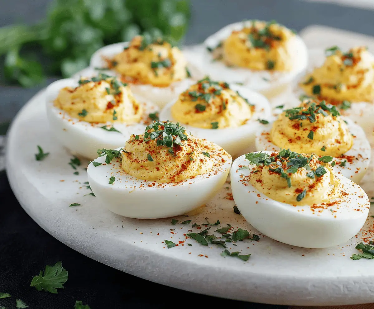 Keto Deviled Eggs