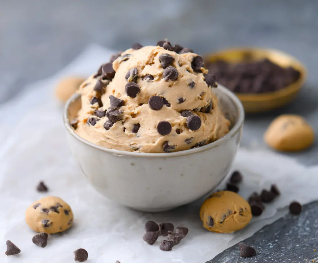 Healthy Greek Yogurt Protein Cookie Dough for a nutritious snack or dessert.