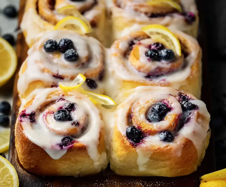 Lemon Blueberry Rolls