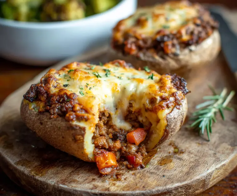 Shepherd’s Pie Baked Potatoes