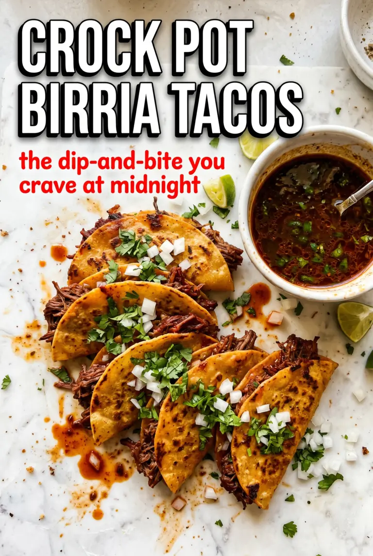 Crock Pot Birria Tacos