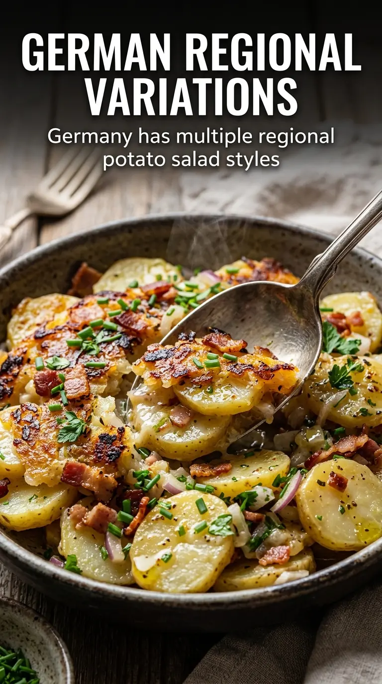 Authentic German Potato Salad warm tangy bacon