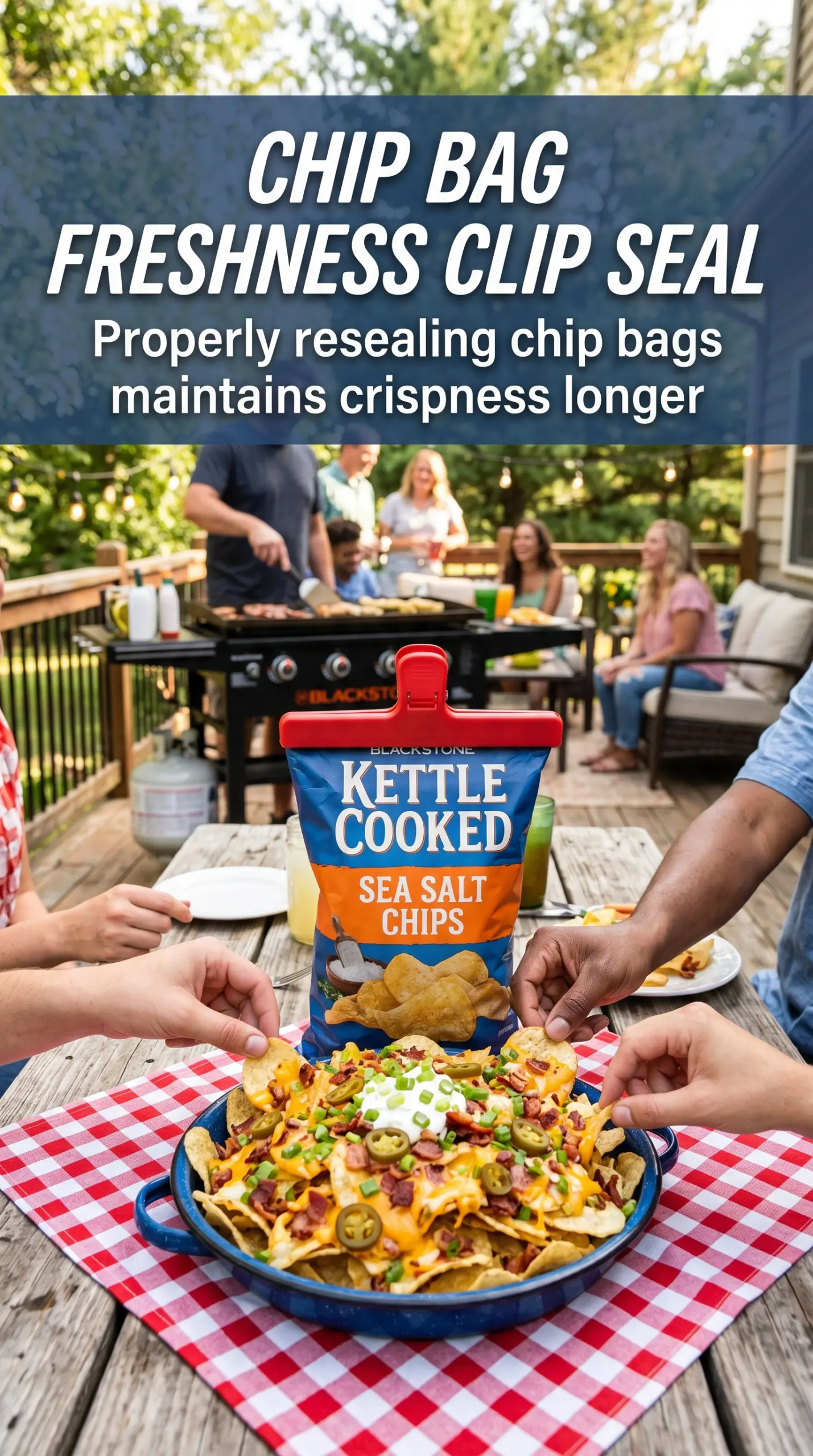 Blackstone Loaded Potato Chips crispy cheesy bacon