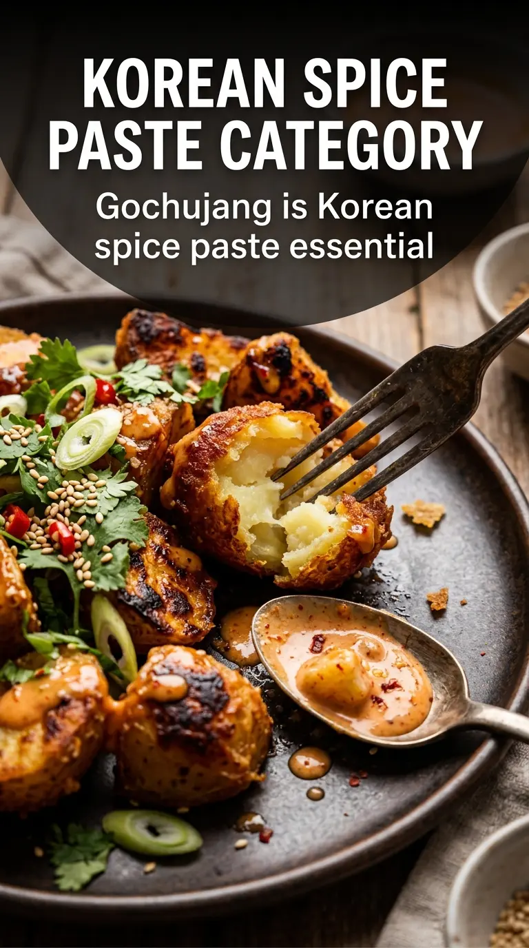 Crispy Gochujang Potato Salad spicy-sweet crispy potatoes