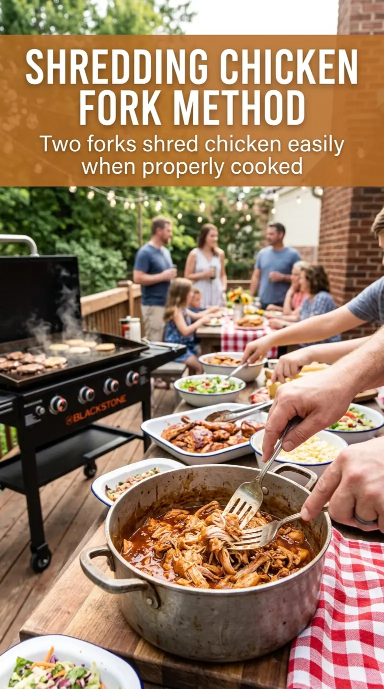 The Best Crockpot BBQ Chicken, pulled and saucy