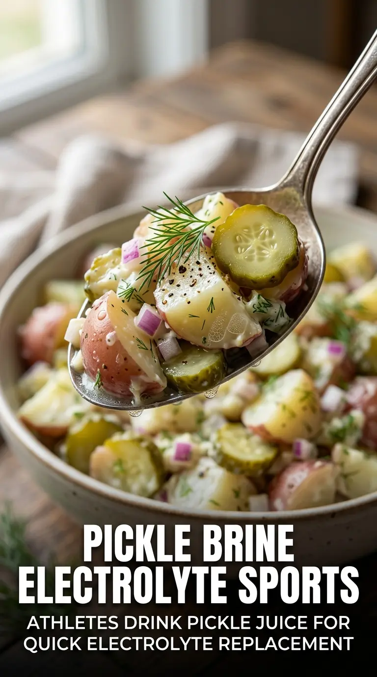 Dill Pickle Potato Salad tangy creamy