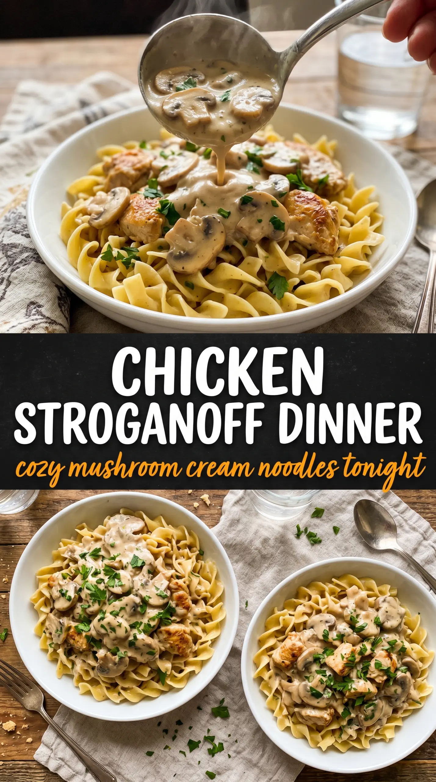 Baked chicken with sauce on a plate