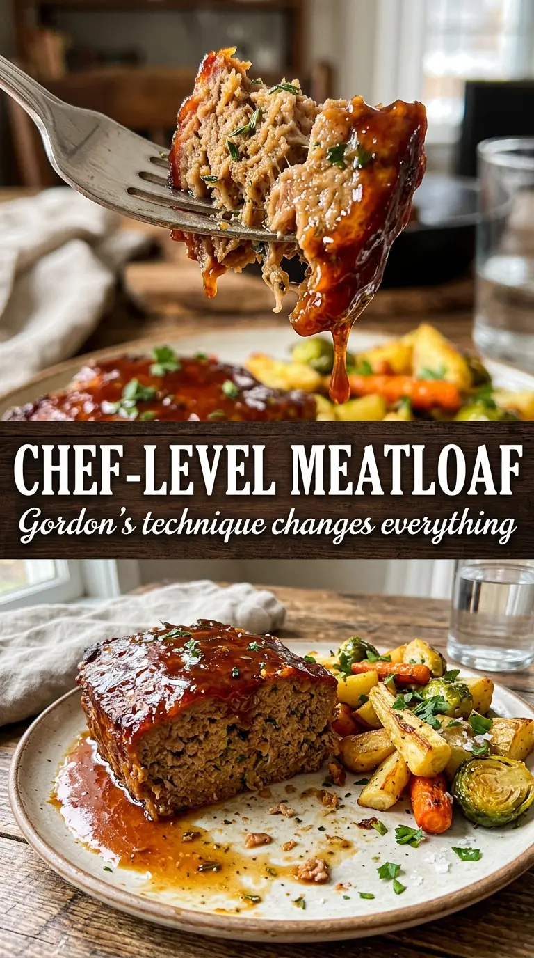 Gordon Ramsay meatloaf juicy glazed