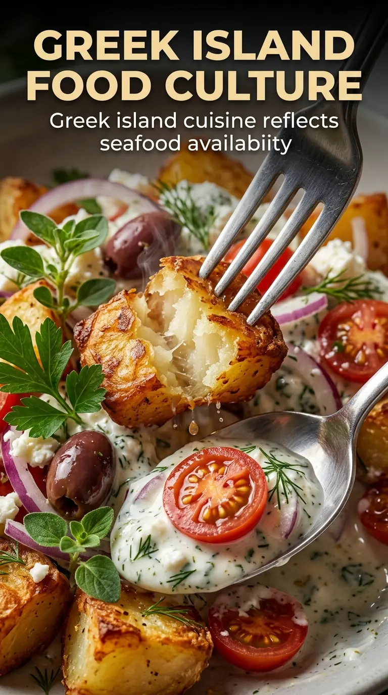 Greek Potato Salad feta olives lemon-oregano