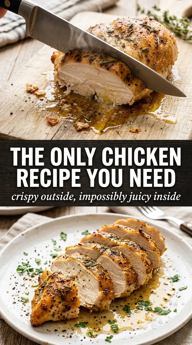 Baked Chicken Breasts juicy herb-crusted