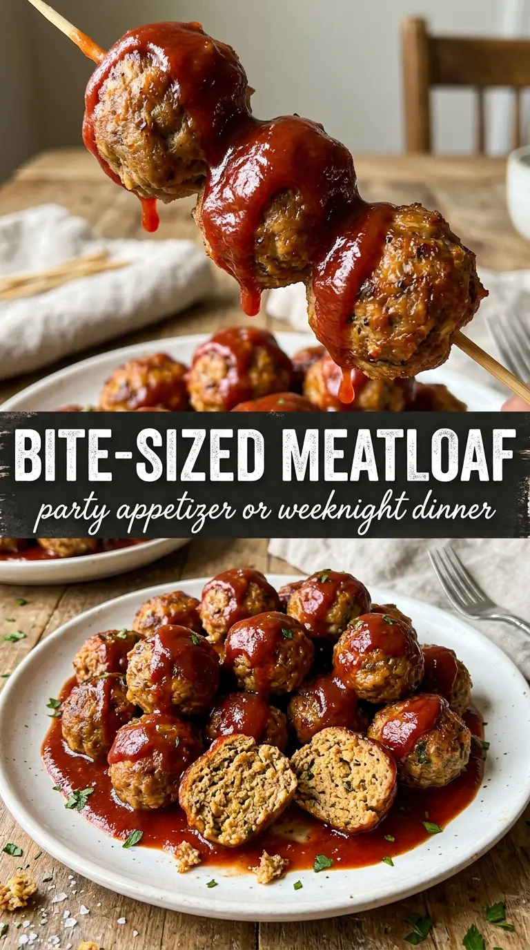 Cooked meatloaf with glaze