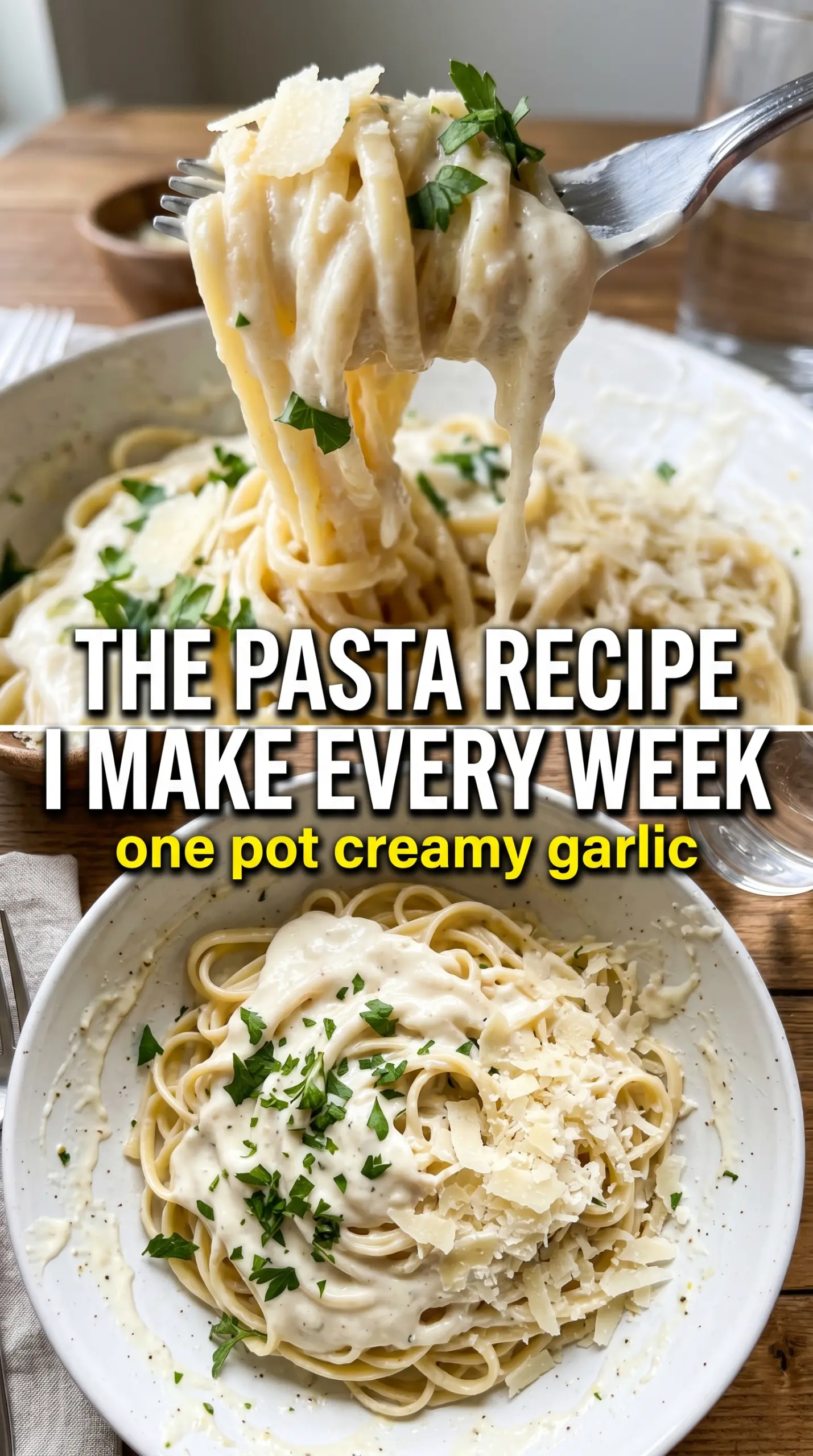 Prepared recipe ready to serve