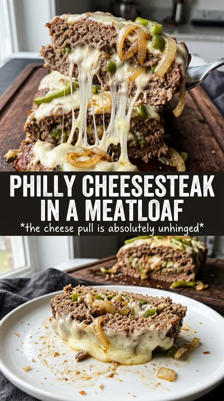 Cooked meatloaf with glaze