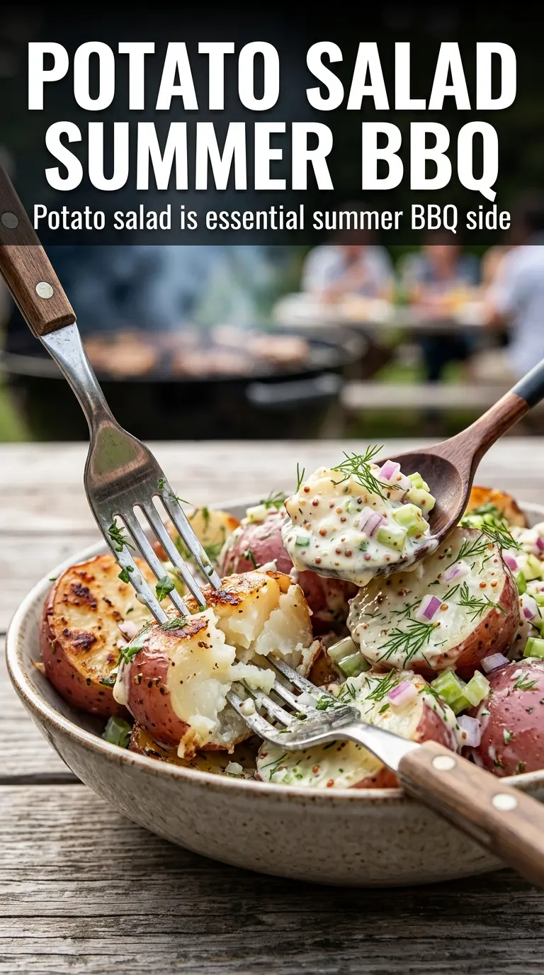 Red Potato Salad creamy rustic