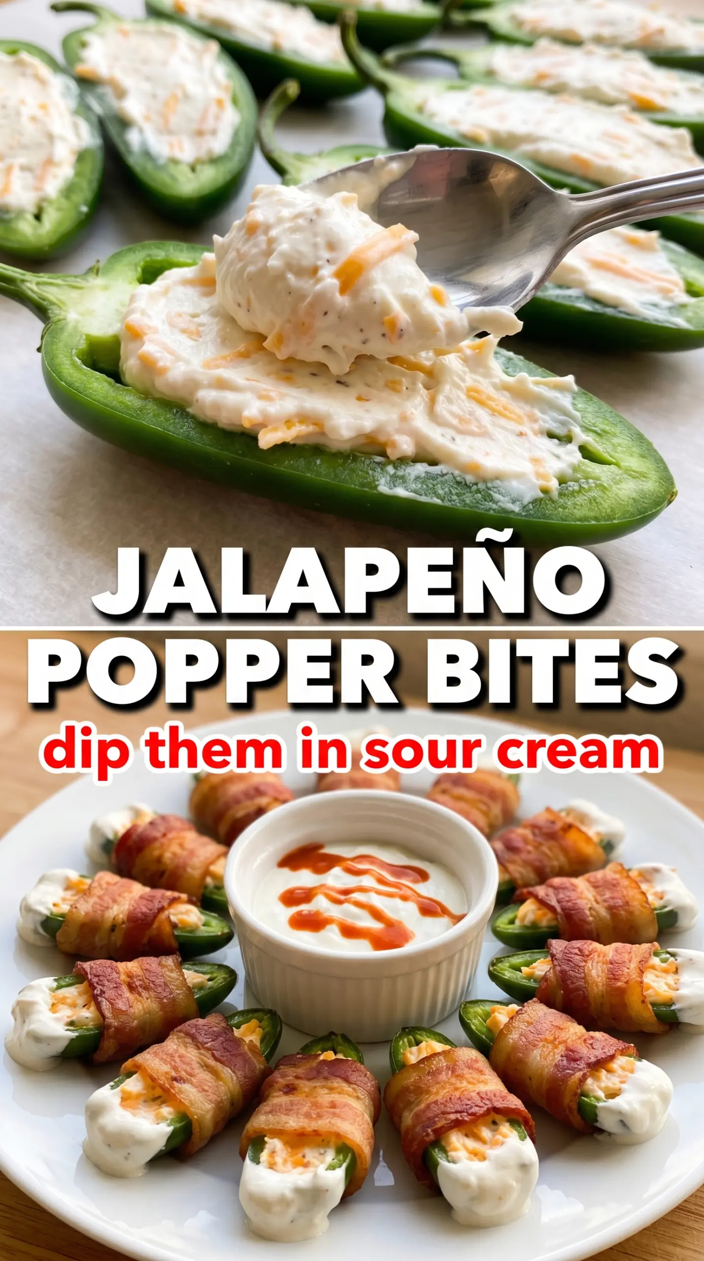 Bacon Jalapeño Popper Bites crisp bacon creamy filling