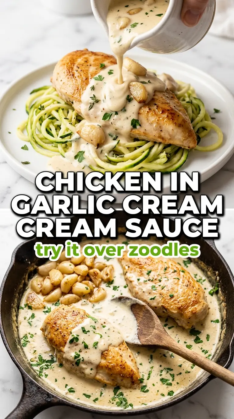 Chicken Breasts in Creamy Garlic Sauce creamy garlic chicken skillet