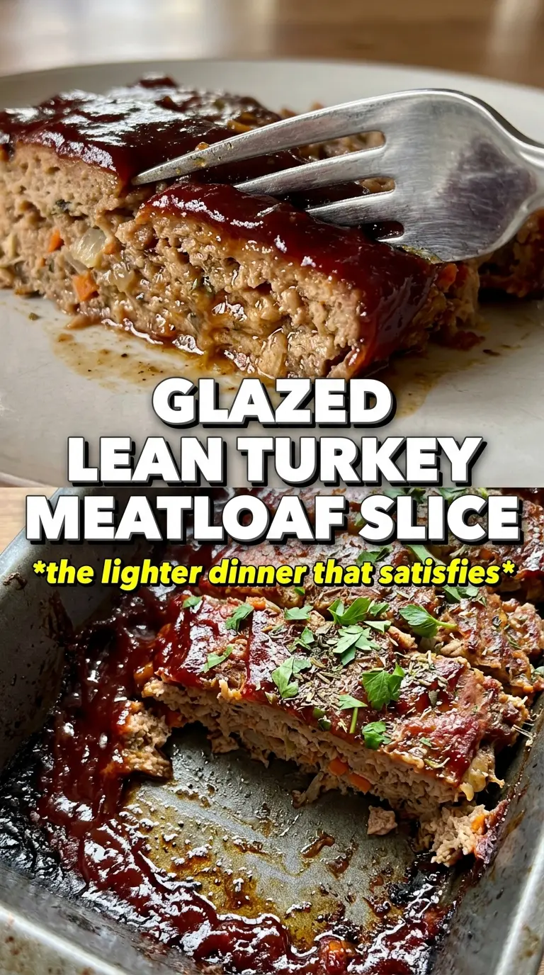 Turkey Meatloaf moist herb-packed