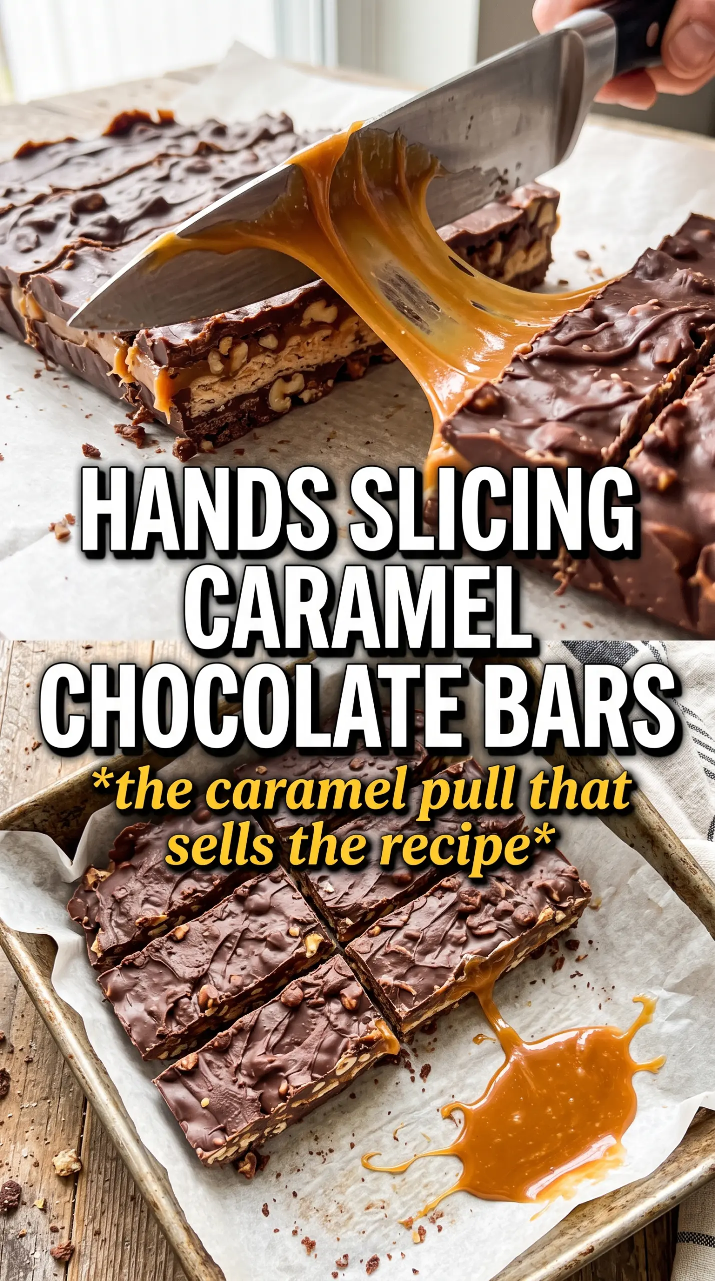 Chocolate Chip Caramel Bars chewy caramel chocolate chips