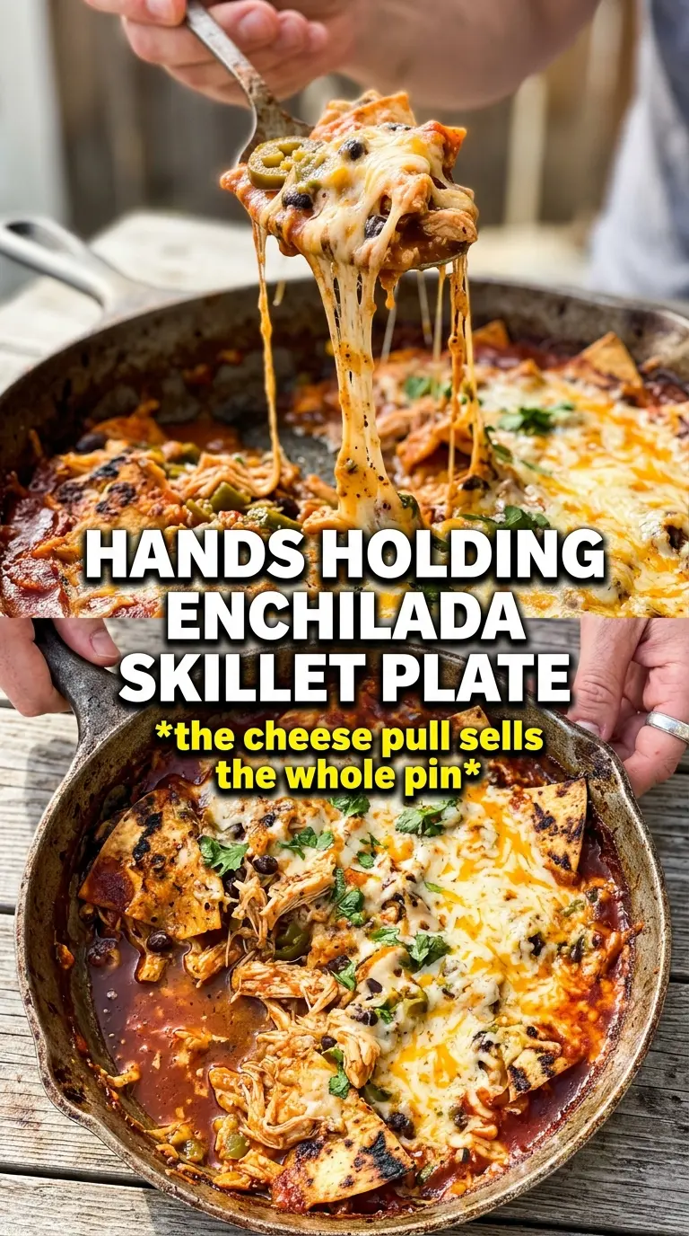 Enchilada Skillet cheesy skillet, Tex-Mex, one-pan